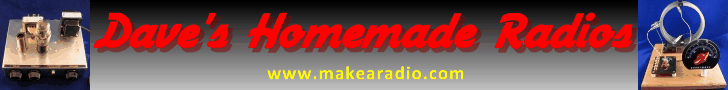 Dave's Homemade Radios Banner