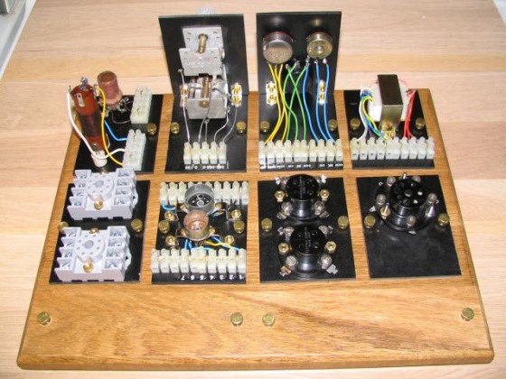 Dave Schmarder's Breadboard, back view.