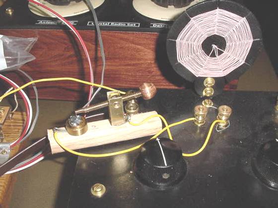 Dave Schmarder's first catwhisker detector