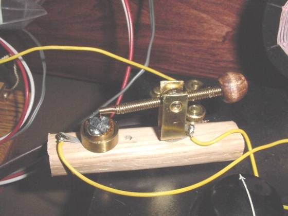 Dave Schmarder's first catwhisker detector