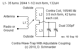 Dave's Wavetrap Schematic