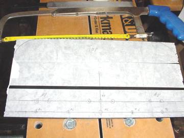 Preparing a front panel using Garolite&reg;