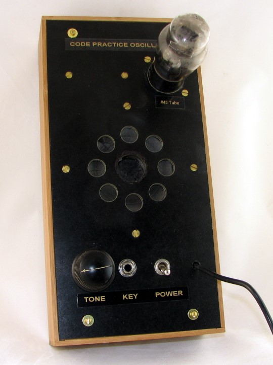 Dave's Code Practice Oscillator