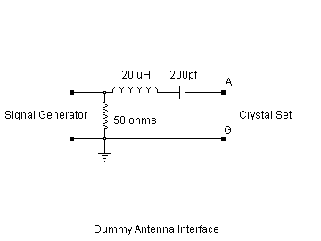 Dummy Antenna Interface Circuit