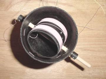 Dave Schmarder's Homemade Variometer, Top View