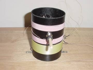 Dave Schmarder's Homemade Variometer, Front View