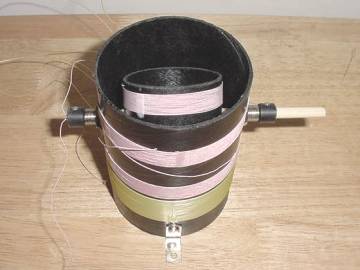 Dave Schmarder's Homemade Variometer, Angle View