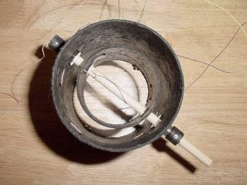 Dave Schmarder's Homemade Variometer, Top View