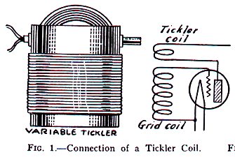 Connection Of A Tickler Coil