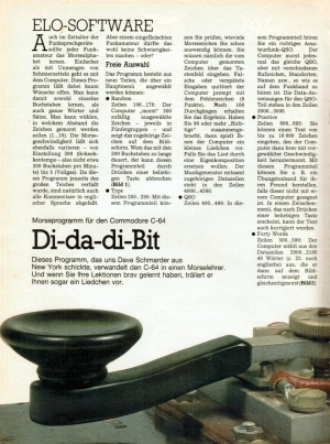 ELO Zeitschrift Dez 1985 Seite 52