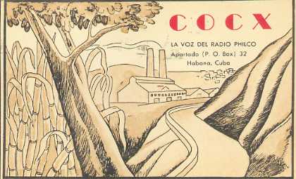 COCX QSL Card