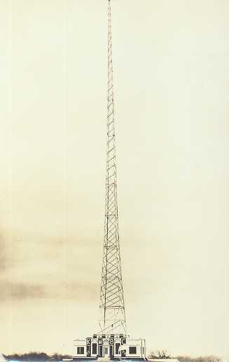 KMBC  Old Broadcast Band QSL Card