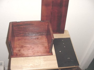 Dave's Homemade Radio Restoration Project, Cabinet Work