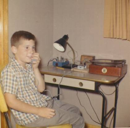 Dave Schmarder's First Broadcast