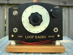 4 tube loop radio