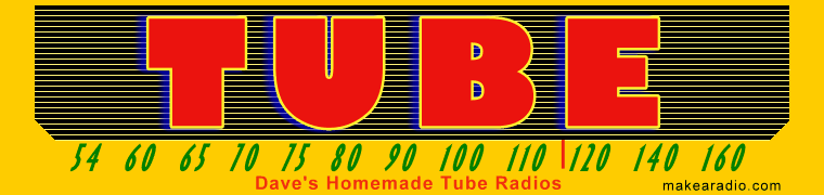 Dave's Homemade Radios Banner Graphic