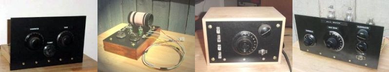 Dave's Homemade Tube Radios at makearadio.com