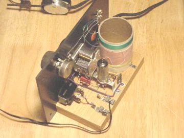 12AF6 One Tube Radio