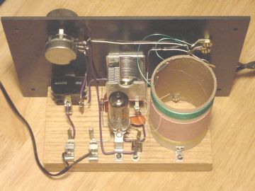 12AF6 One Tube Radio
