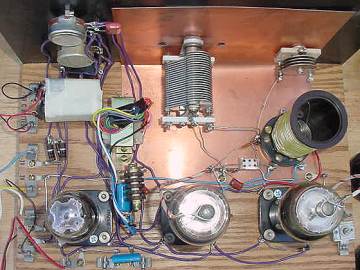 Dave's 3 Tube All Wave Receiver, Close Up