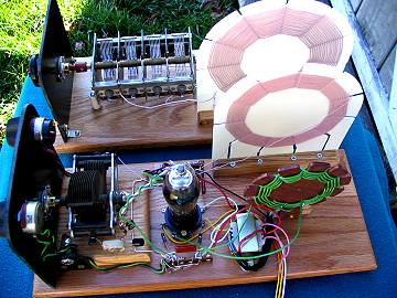 One Tube DX Radio with Antenna Tuning Unit