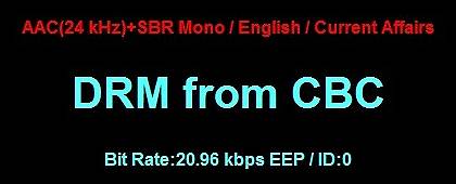 DRM on 6140 khz