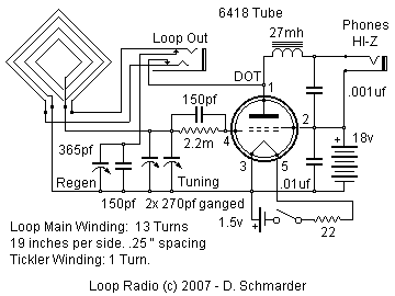 Loop Radio Schematic