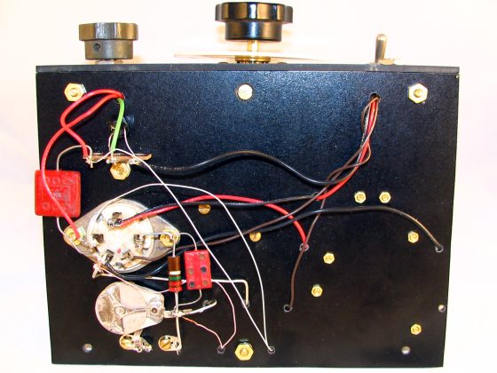 Dave's Hikers Radio, Wiring View