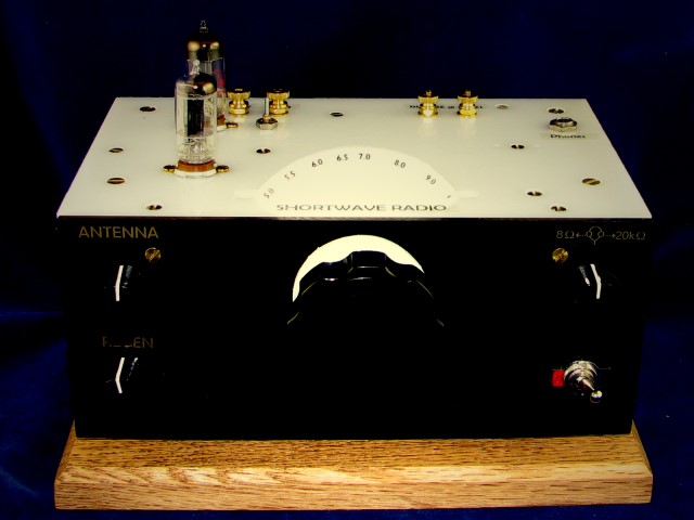 Schmarder's Grounded Grid Regenerator - Front View