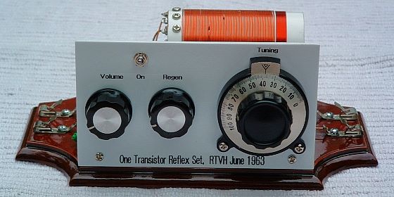 Dan Bedford's 1 transistor radio