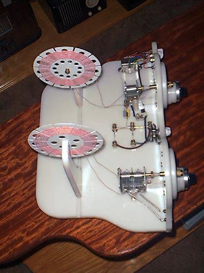 Charles Spencer's homemade crystal radio