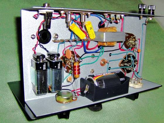 Steve's two tube radio