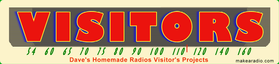 Dave's Homemade Radios Visitors Pages