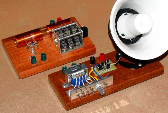 Amplified Crystal Radio