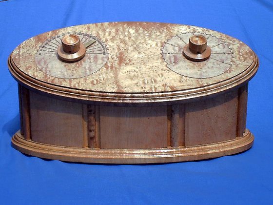 Charles Spencer's homemade crystal radio