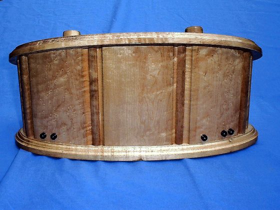 Charles Spencer's homemade crystal radio