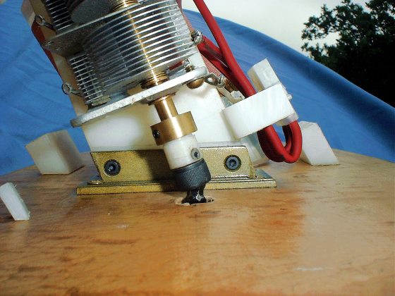 Charles Spencer's homemade crystal radio