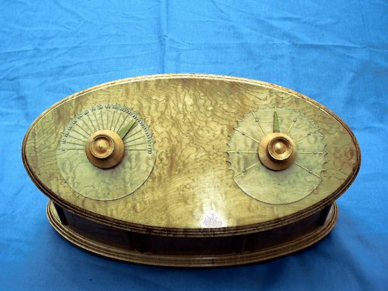 Charles Spencer's homemade crystal radio