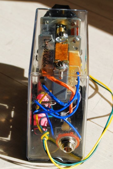 Denver Cohen's Crystal Set, back view