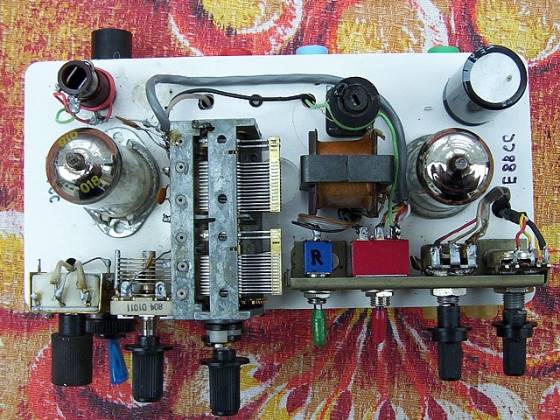 Jara's Regenodyne tube radio