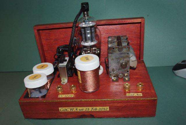 One Valve 1625 Regenerative Receiver