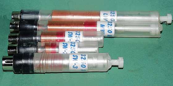 Dual 1625 valve regenerative radio receiver, plug in coils