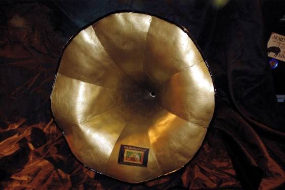 Nick's Replica Old Time Loudspeaker Front View