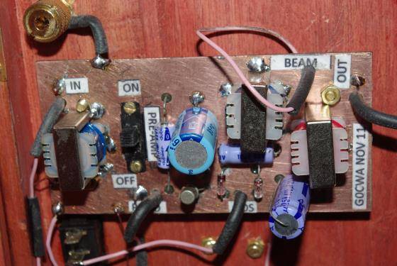 Crystal radio carbon amplifier project