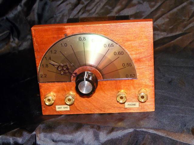 G0CWA Mystery Super Crystal Radio, Main View