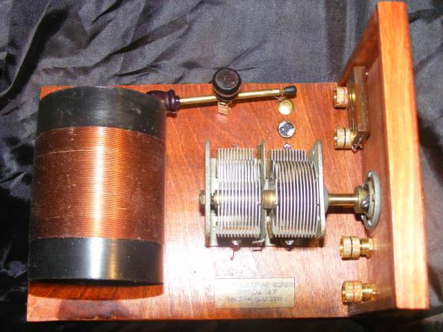 G0CWA Mystery Super Crystal Radio, Top View