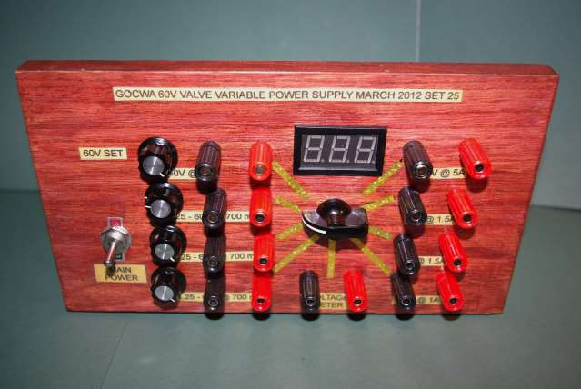 Power Supply for Battery Valve Projects, main view