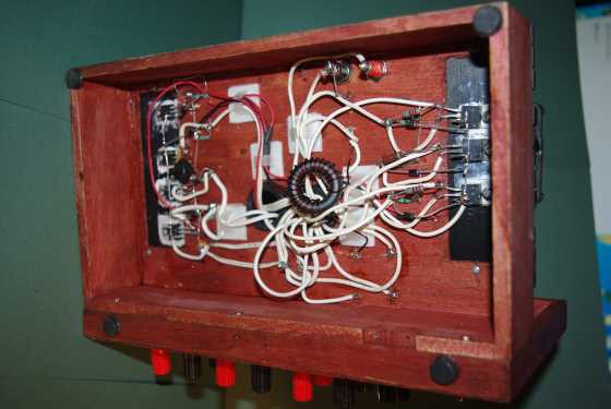 Power Supply for Battery Valve Projects, bottom view