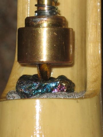 Homemade crystal radio detector