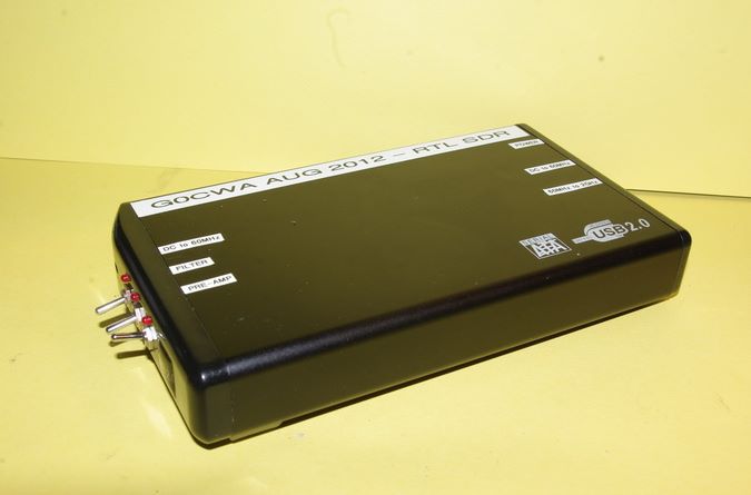 Nick's SDR Software Defined Radio Project Front